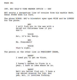 Illustration for article titled ‘Leaked Pages’ on the Entourage Movie Tumblr Is the Best Thing About the Entourage Movie